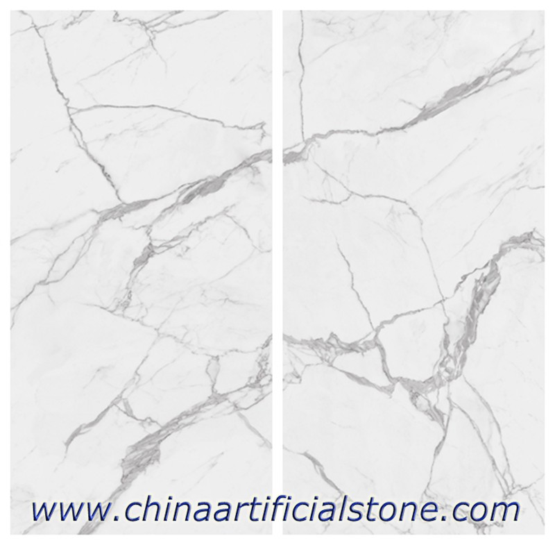 Calacatta White Sintered Stone Slabs
