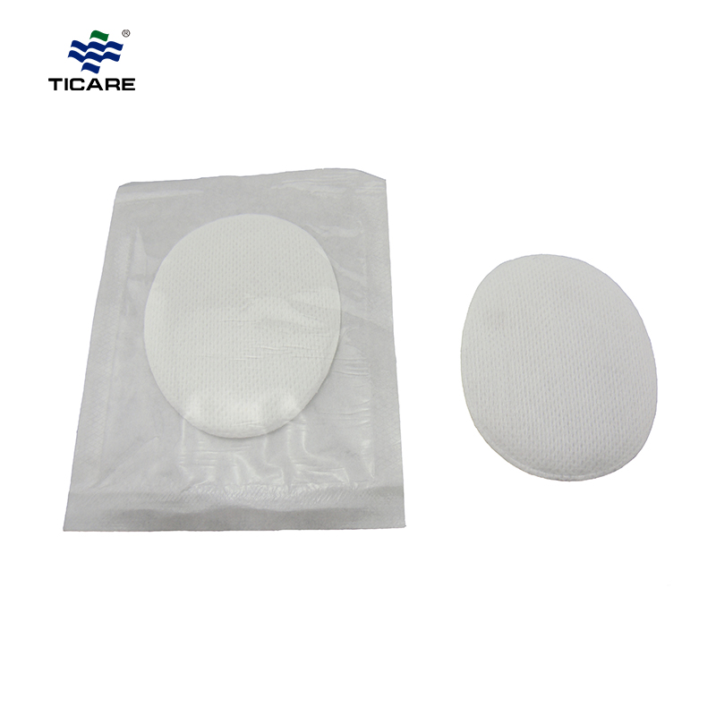 Ticare Cotton Eye Pad 5 cm x 7.5 cm