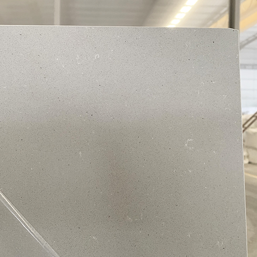 Grey Artificial Stone Horned Surface Concrete Look Sintered Quartz Slab For Benchtop