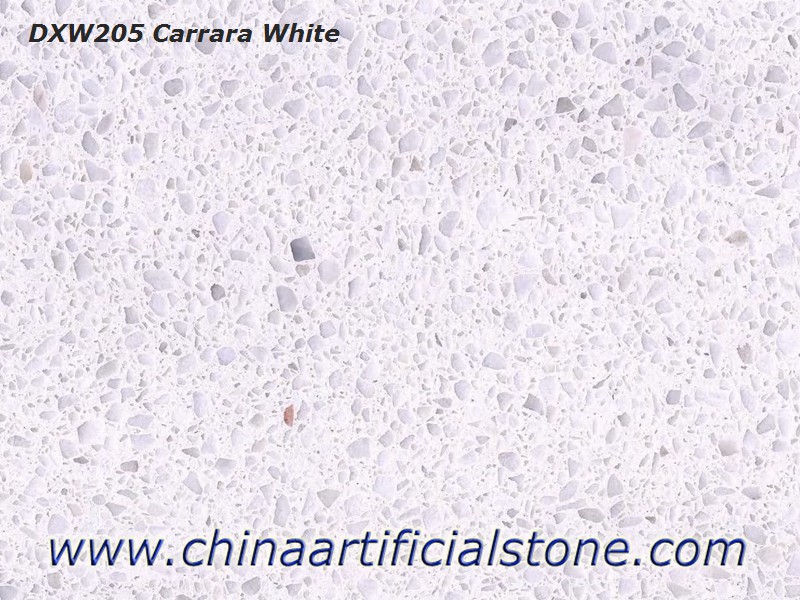 Carrara White Terrazzo Tiles and Slabs DXW205