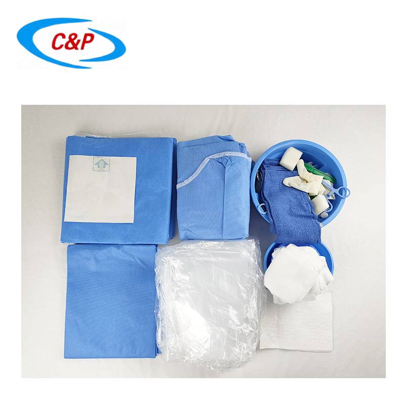 Hospital Use Disposable Angio Surgical Drape Pack Factory Wholesale