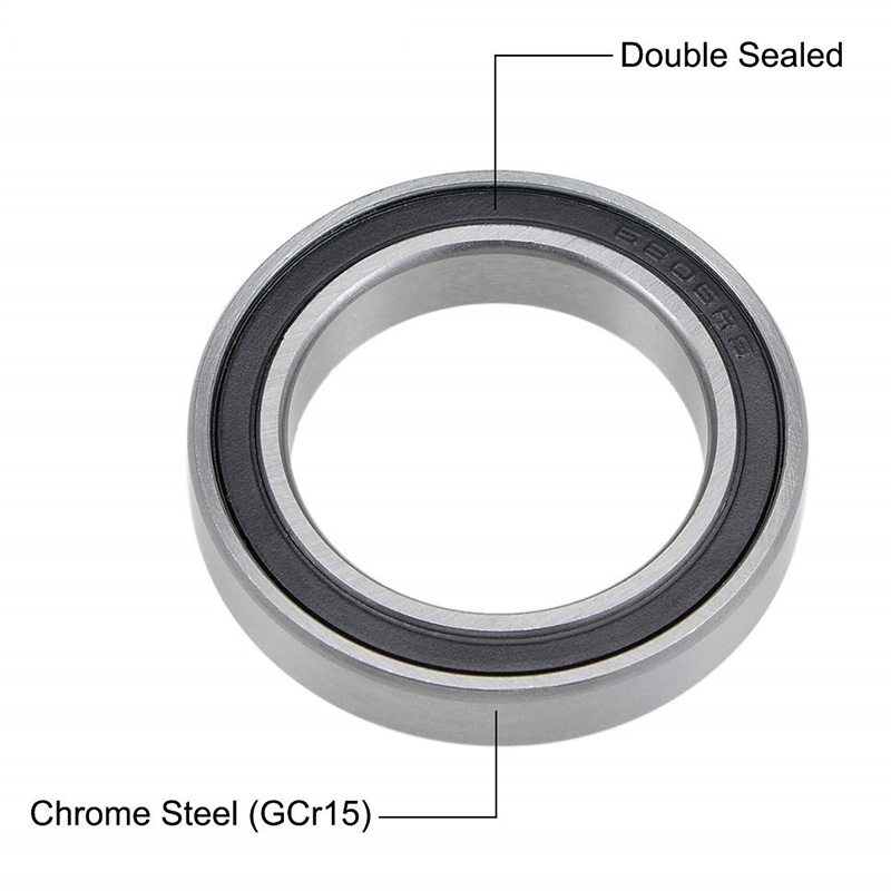 Ball Bearings 25mm Inner Dia 37mm OD 7mm Bore Sealed Chrome Steel 6805-2RS