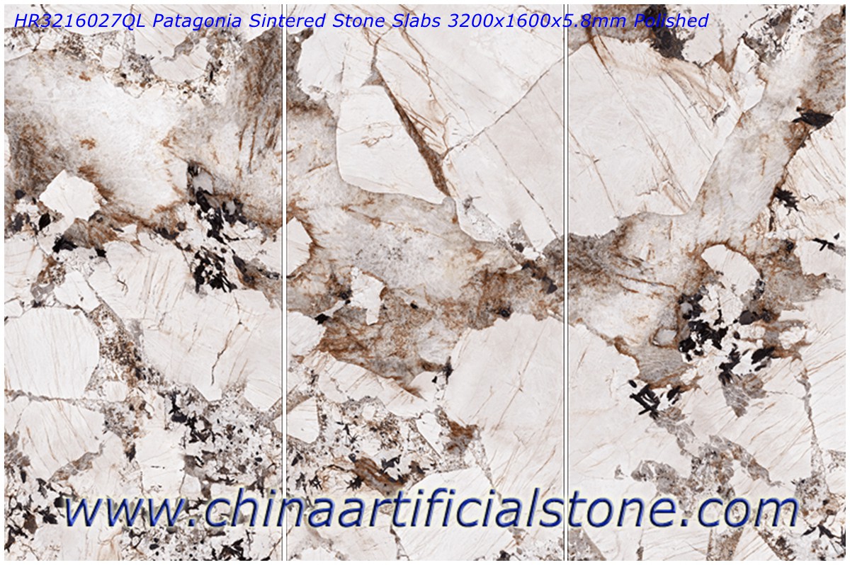 6mm Thin Patagonia Sintered Stone Slabs
