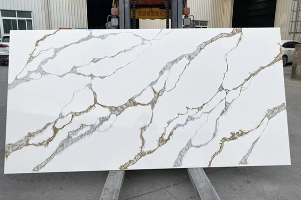 big slab quartz calacatta gold 