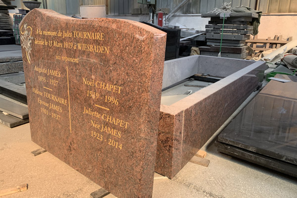 full set granite headstones