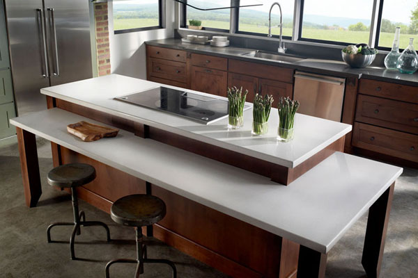 white quartz countertop 