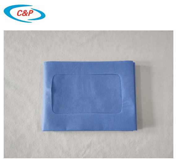 CE Certificated Hot Sale Disposable Sterile Fenestrated Drape Without Tape For Medical Use