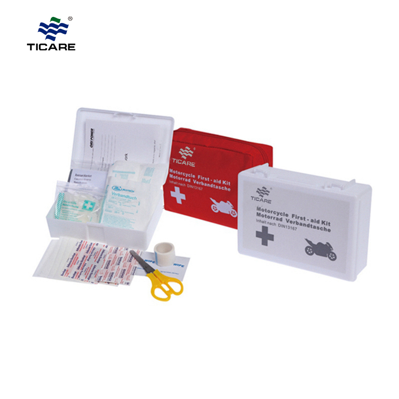 Ticare First Aid Box for Motorcycle DIN13167