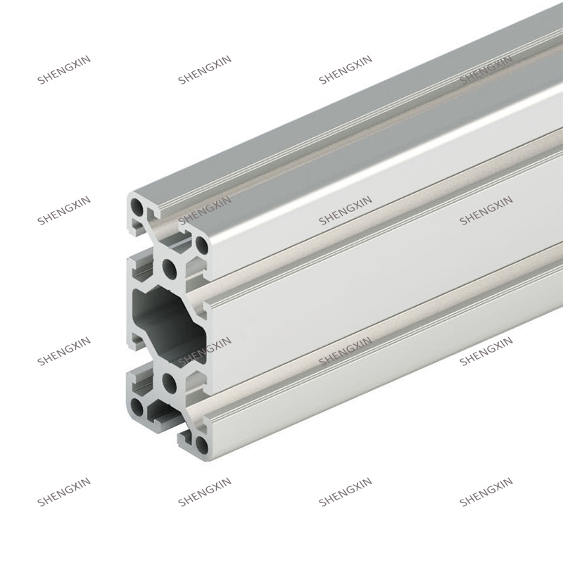 80/20 aluminium frame extrusion sliver anodizing profile SX-8-4080W