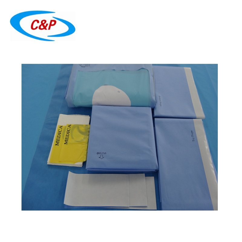 CE Certificated Hot Sale Disposable Sterile Non-woven Hip Drape Pack For Medical Use