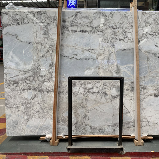 Optimum Grey Marble Natural Marble Slab Supplier China Exporter Good Price
