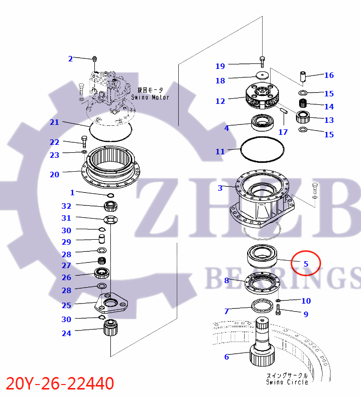 KOMATSU PARTS