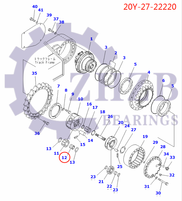 komatsu PARTS