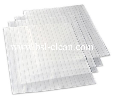 Border Sealed Polyester Antistatic Cleanroom Wipes