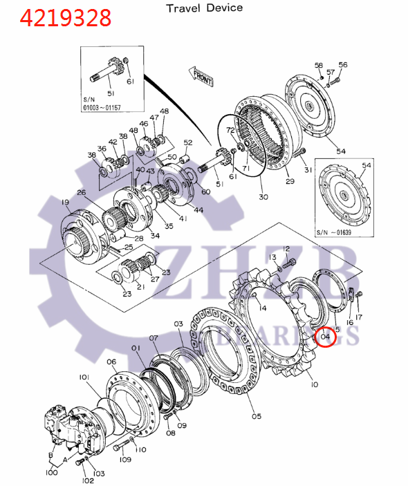 HITACHI PARTS