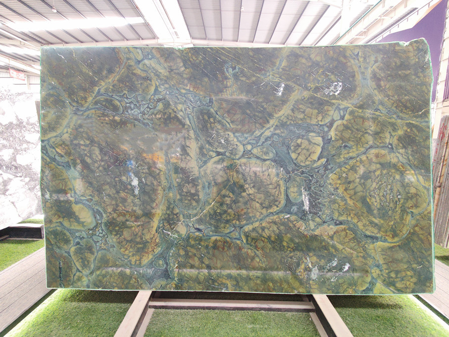 Peacock Green Marble