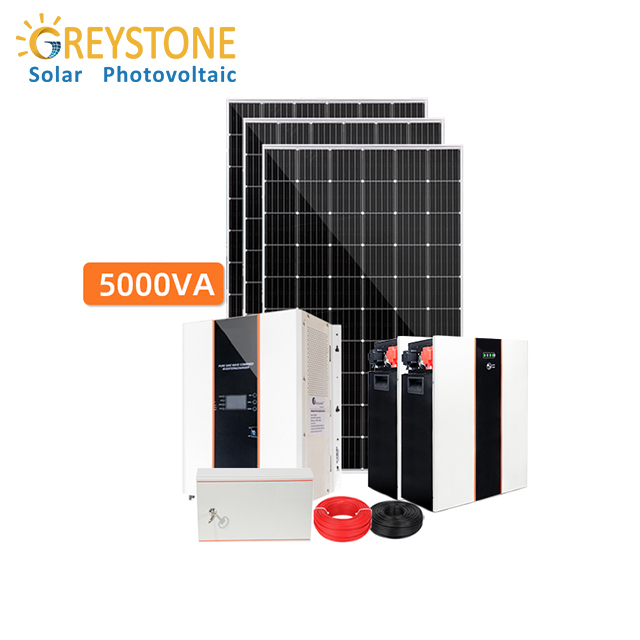 5KVA(5KW) Off grid Solar System Residential Use