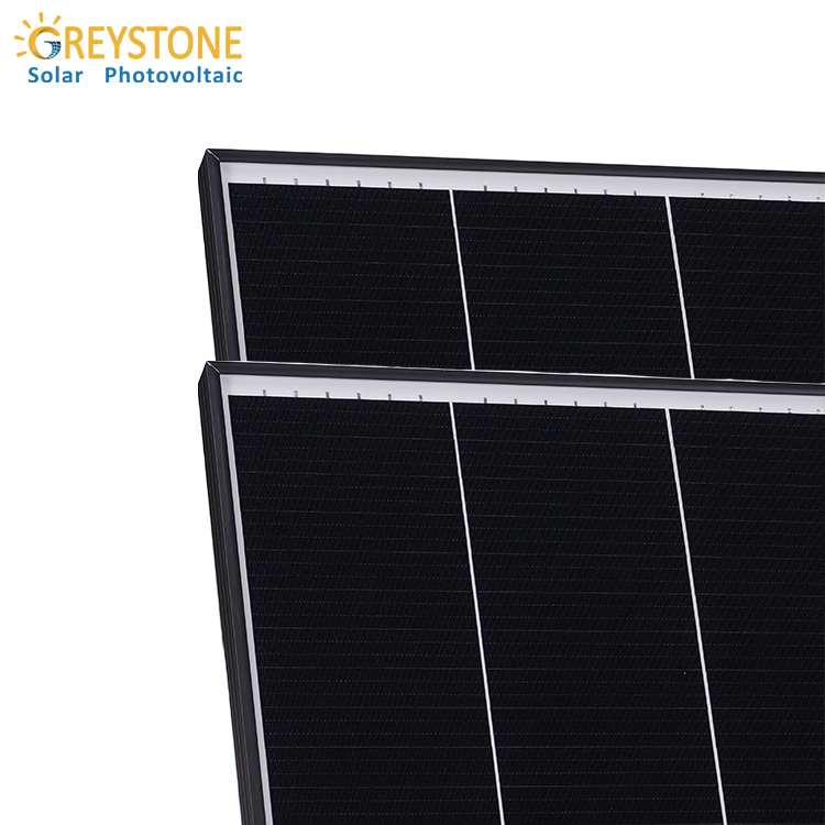 All Black 375W Shingled Solar Module Solar Panel