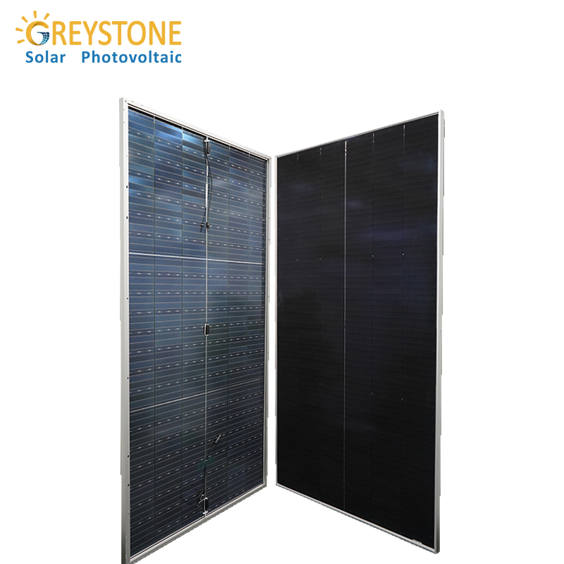 Greystone High power Dual glass Bifacial 645W Shingled Solar Panel