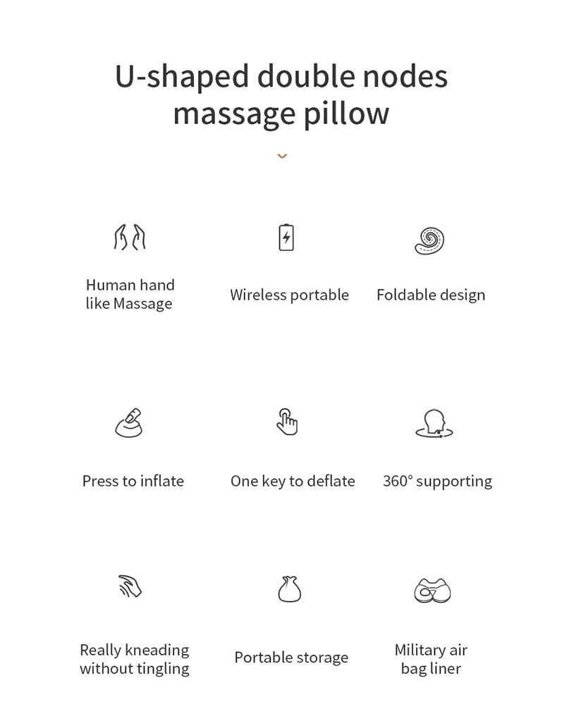 U Shape Massage Pillow