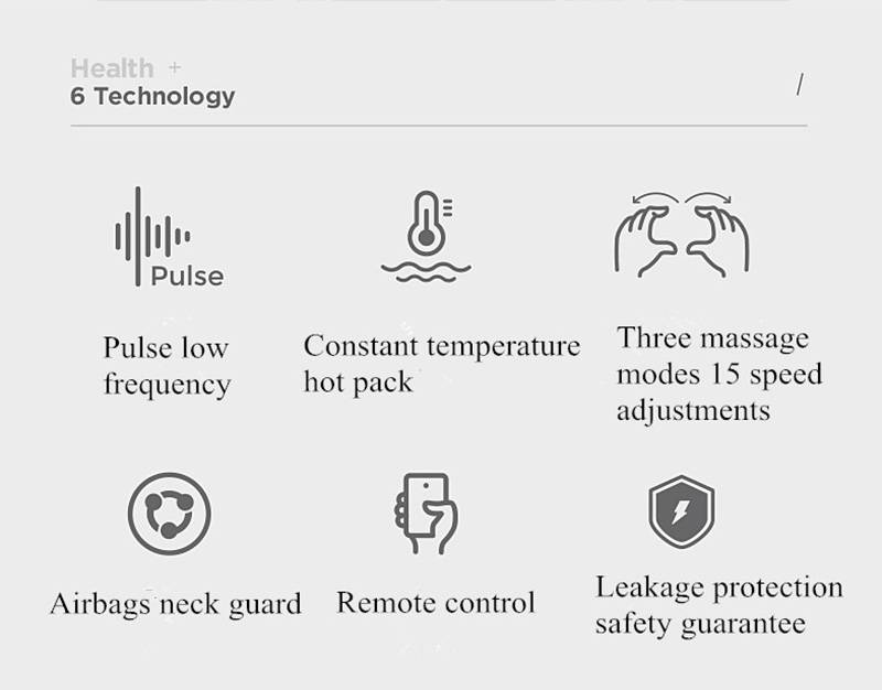 Electric Handheld Neck Massagers with Heat