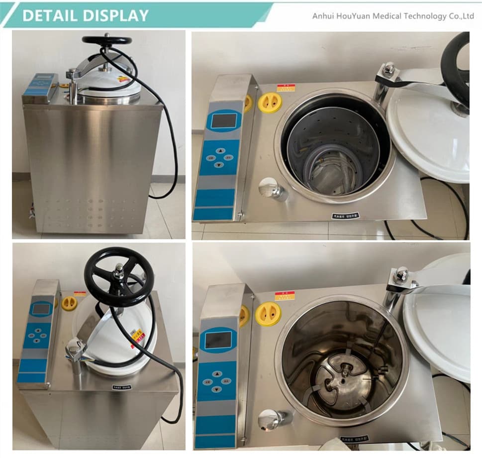 Vertical Steam Sterilizer Autoclave