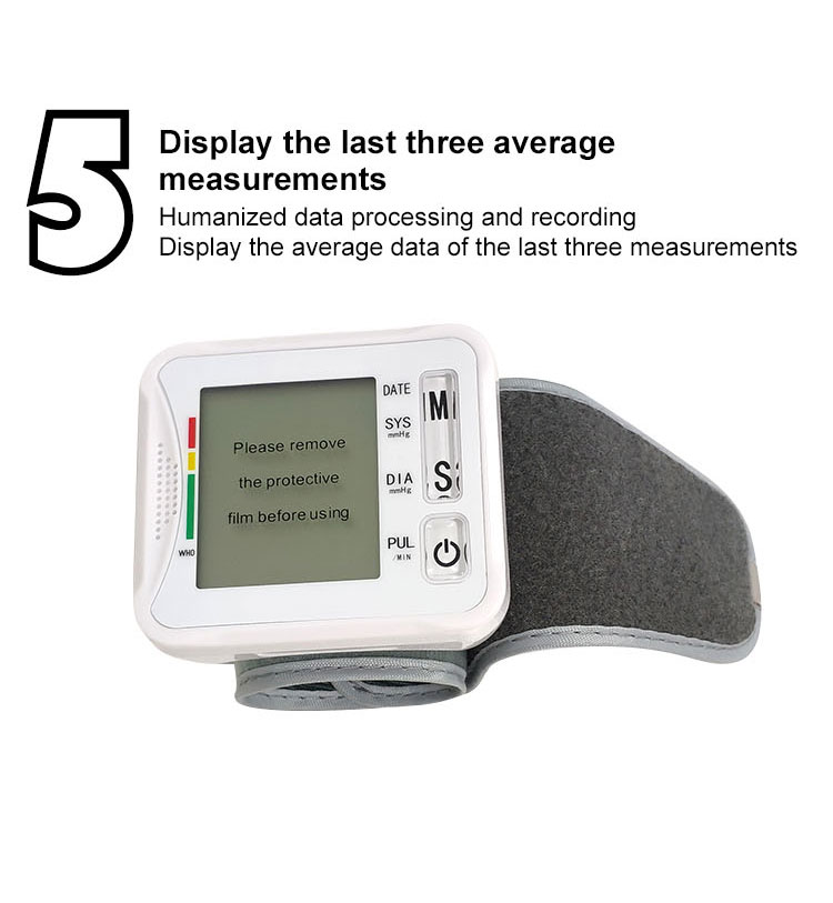 blood pressure wrist monitor