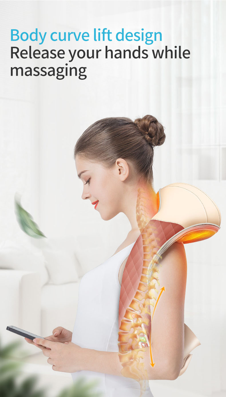 Neck Shoulder Massager With Heat