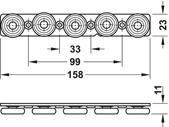 linear guide wheel bearing 