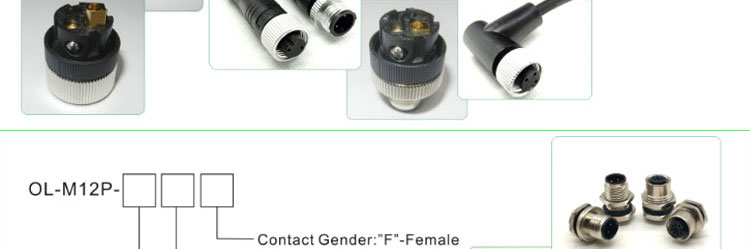 M12 Cable connector